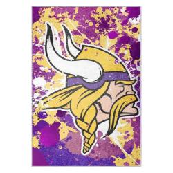 nfl minnesota vikings area rug non slip football carpet home decor gift idea for fans mv222