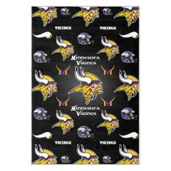 nfl minnesota vikings area rug non slip football carpet home decor gift idea for fans mv227
