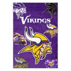 nfl minnesota vikings area rug non slip football carpet home decor gift idea for fans mv232