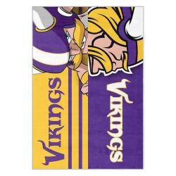 nfl minnesota vikings area rug non slip football carpet home decor gift idea for fans mv235
