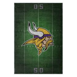 nfl minnesota vikings area rug non slip football carpet home decor gift idea for fans mv242