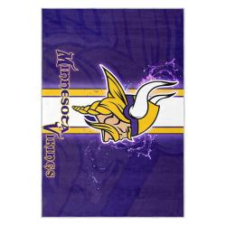 nfl minnesota vikings area rug non slip football carpet home decor gift idea for fans mv71