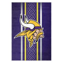 nfl minnesota vikings area rug non slip football carpet home decor gift idea for fans mv81