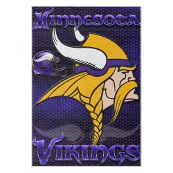 nfl minnesota vikings area rug non slip football carpet home decor gift idea for fans mv82