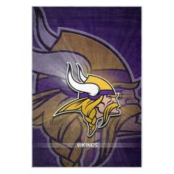 nfl minnesota vikings area rug non slip football carpet home decor gift idea for fans mv85