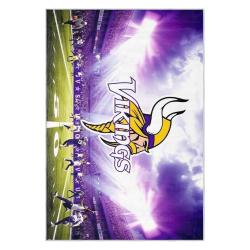 nfl minnesota vikings area rug non slip football carpet home decor gift idea for fans mv88