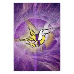 nfl minnesota vikings area rug non slip football carpet home decor gift idea for fans mv90