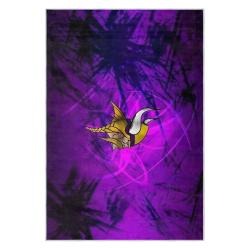 nfl minnesota vikings area rug non slip football carpet home decor gift idea for fans mv92