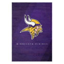 nfl minnesota vikings area rug non slip football carpet home decor gift idea for fans mv96