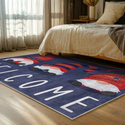 nfl new england patriots area rug non slip football carpet home decor gift idea for fans bedroom nep160