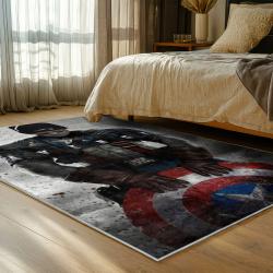 nfl new england patriots area rug non slip football carpet home decor gift idea for fans bedroom nep178