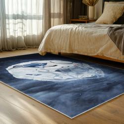 nfl new england patriots area rug non slip football carpet home decor gift idea for fans bedroom nep200