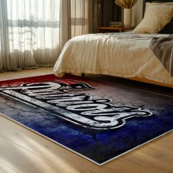 nfl new england patriots area rug non slip football carpet home decor gift idea for fans bedroom nep69