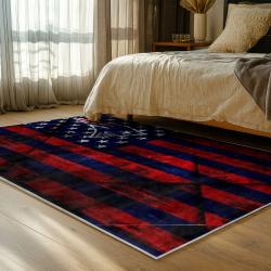 nfl new england patriots area rug non slip football carpet home decor gift idea for fans bedroom nep73