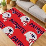 nfl new england patriots area rug non slip football carpet home decor gift idea for fans living room nep106