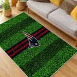 nfl new england patriots area rug non slip football carpet home decor gift idea for fans living room nep110