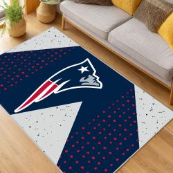 NFL New England Patriots Area Rug Non-Slip football Carpet Home Decor Gift Idea For Fans NEP114