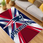 nfl new england patriots area rug non slip football carpet home decor gift idea for fans living room nep119