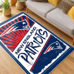 NFL New England Patriots Area Rug Non-Slip football Carpet Home Decor Gift Idea For Fans NEP120