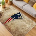 nfl new england patriots area rug non slip football carpet home decor gift idea for fans living room nep138