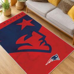 NFL New England Patriots Area Rug Non-Slip football Carpet Home Decor Gift Idea For Fans NEP146