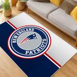 nfl new england patriots area rug non slip football carpet home decor gift idea for fans living room nep153