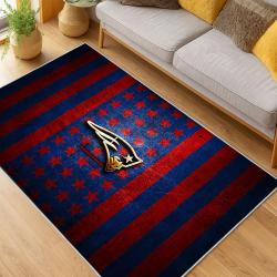 NFL New England Patriots Area Rug Non-Slip football Carpet Home Decor Gift Idea For Fans NEP161