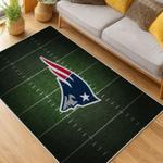 nfl new england patriots area rug non slip football carpet home decor gift idea for fans living room nep168