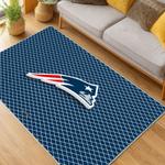 nfl new england patriots area rug non slip football carpet home decor gift idea for fans living room nep173