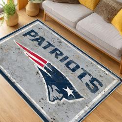 NFL New England Patriots Area Rug Non-Slip football Carpet Home Decor Gift Idea For Fans NEP175