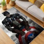nfl new england patriots area rug non slip football carpet home decor gift idea for fans living room nep178