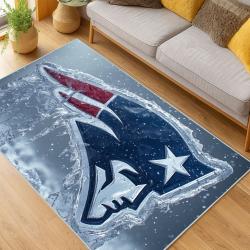 NFL New England Patriots Area Rug Non-Slip football Carpet Home Decor Gift Idea For Fans NEP181