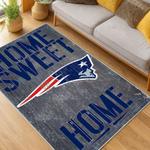 nfl new england patriots area rug non slip football carpet home decor gift idea for fans living room nep184