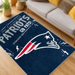 NFL New England Patriots Area Rug Non-Slip football Carpet Home Decor Gift Idea For Fans NEP188