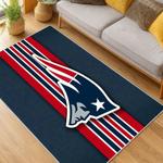nfl new england patriots area rug non slip football carpet home decor gift idea for fans living room nep191