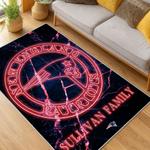 nfl new england patriots area rug non slip football carpet home decor gift idea for fans living room nep192