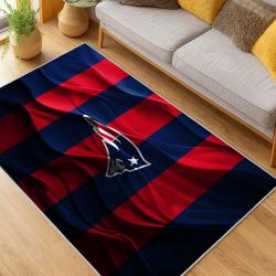 NFL New England Patriots Area Rug Non-Slip football Carpet Home Decor Gift Idea For Fans NEP195