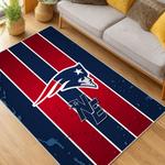 nfl new england patriots area rug non slip football carpet home decor gift idea for fans living room nep199