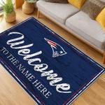 nfl new england patriots area rug non slip football carpet home decor gift idea for fans living room nep65