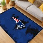 nfl new england patriots area rug non slip football carpet home decor gift idea for fans living room nep71