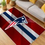 nfl new england patriots area rug non slip football carpet home decor gift idea for fans living room nep74