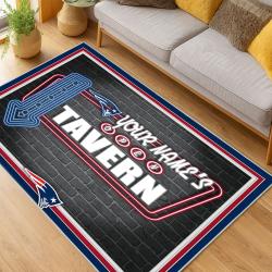 NFL New England Patriots Area Rug Non-Slip football Carpet Home Decor Gift Idea For Fans NEP82