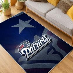 NFL New England Patriots Area Rug Non-Slip football Carpet Home Decor Gift Idea For Fans NEP86