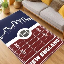 NFL New England Patriots Area Rug Non-Slip football Carpet Home Decor Gift Idea For Fans NEP93