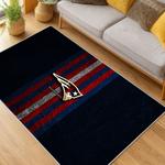 nfl new england patriots area rug non slip football carpet home decor gift idea for fans living room nep95