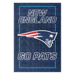 nfl new england patriots area rug non slip football carpet home decor gift idea for fans nep104