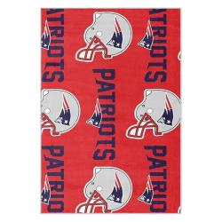 nfl new england patriots area rug non slip football carpet home decor gift idea for fans nep106