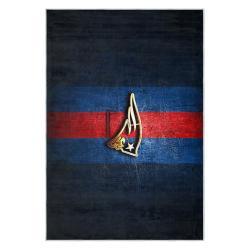 nfl new england patriots area rug non slip football carpet home decor gift idea for fans nep107