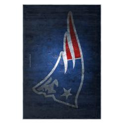 nfl new england patriots area rug non slip football carpet home decor gift idea for fans nep109