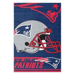 nfl new england patriots area rug non slip football carpet home decor gift idea for fans nep116